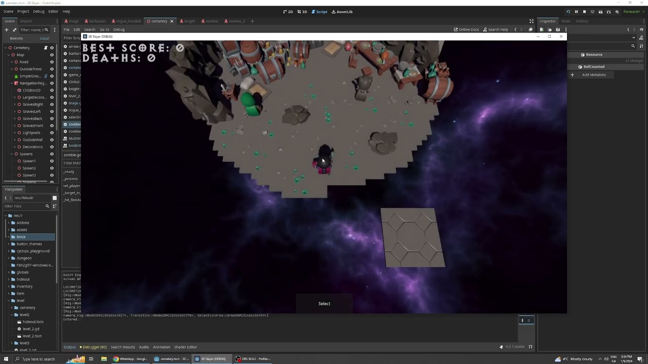GitHub - Ladnopoka/3D-Slayer: Slayer game done in 3D Godot 4.1 · GitHub