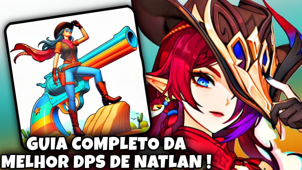 CHASCA É O DPS DE NATLAN EM MAIOR POTENCIAL DE FORÇA