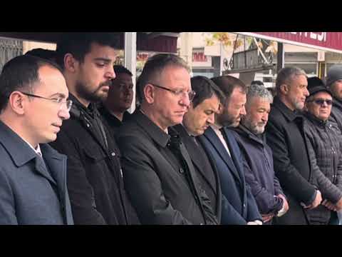 Ismail Atak was sent off on his final journey with prayers.