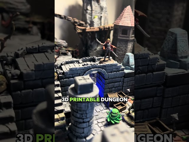 Vídeo relacionado con PWORK WARGAMES The Dungeon 3D Tactical maps Rpg Fantasy Dungeon Tiles - Mapas tácticos 3D modulares de MDF 3 mm