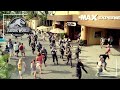 Jurassic World Main Street Attack Scene No CGI Jurassic World