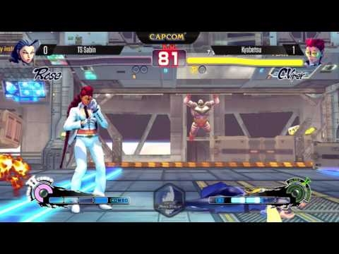 Kyabetsu (Viper) vs TS Sabin (Rose) - Evo 2014 Pools USF4