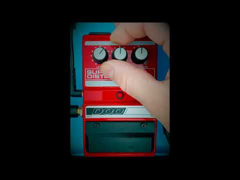 Dod Fx55 B Supra Distortion Bass Effect Pedal Demo