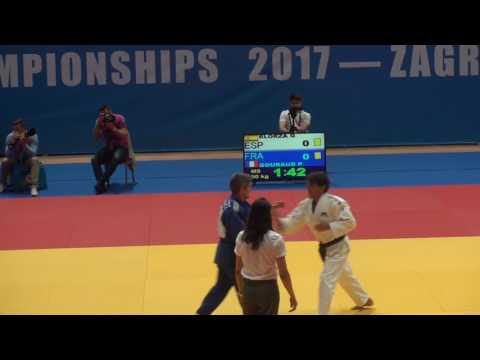 Judo Veterans EM 2017 Finale  Elorza vs Gouraud