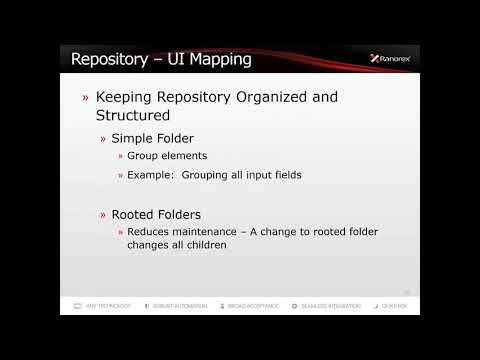 Ranorex Studio Traning RCT Hour 05