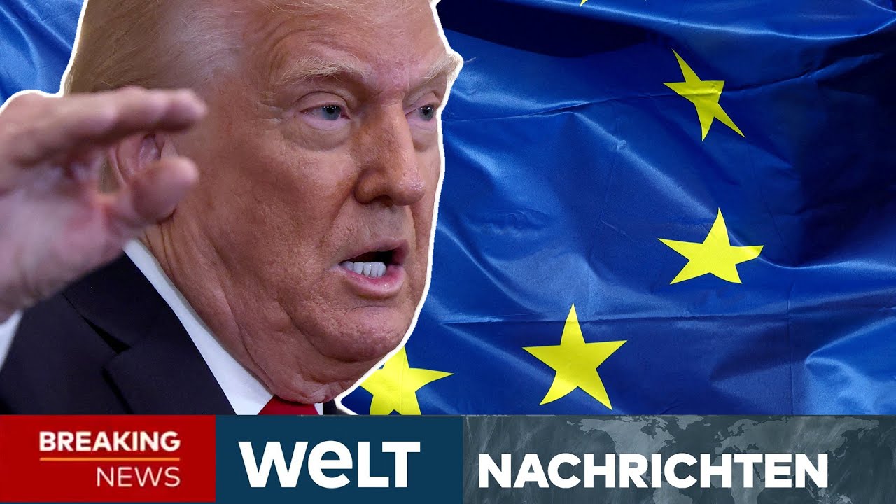 GRÖNLAND: EU plant Gegenschlag! Eskalation im Handelskrieg mit USA?! Was macht Trump? | WELT LIVE