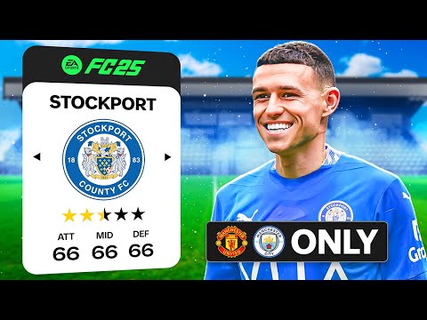 I Rebuilt Stockport using Manchester Players Only!