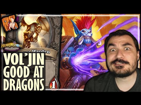 VOL’JIN IS GOOD AT DRAGONS?! - Hearthstone Battlegrounds