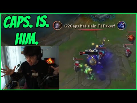 Caps Crazy Outplay To Get 2nd Solo Kill On Faker