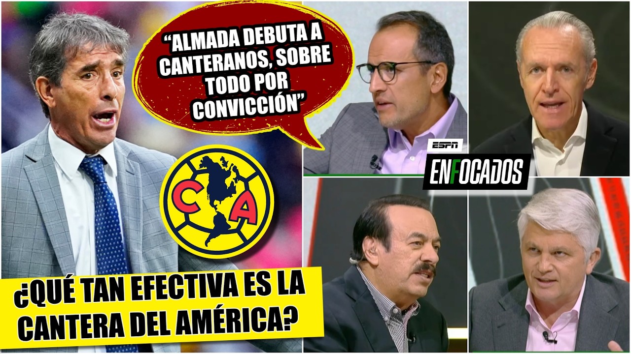 A ALMADA NO LE TIEMBLA LA MANO para emplear CANTERANOS ¿Le alcanzará para ser CAMPEÓN? | Enfocados