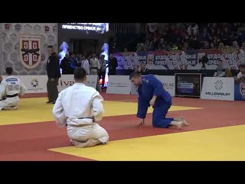 Zoran Milenović OJK Kosta Ilijin DIN 1:0 -100kg #ŠampionatSrbijeSeniori2023