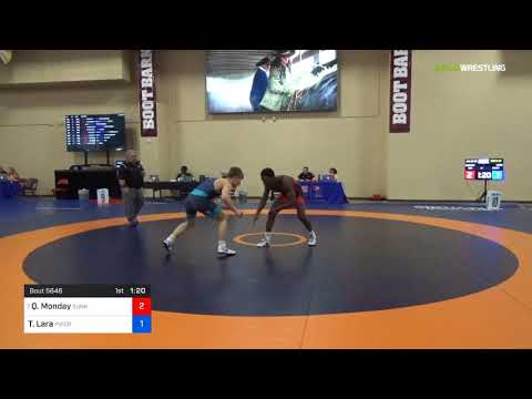 2018 Marine Corps US Open/UWW Junior Freestyle 65 Con 8 #1 - Quincy Monday (Sunk) Vs. Triston Lara