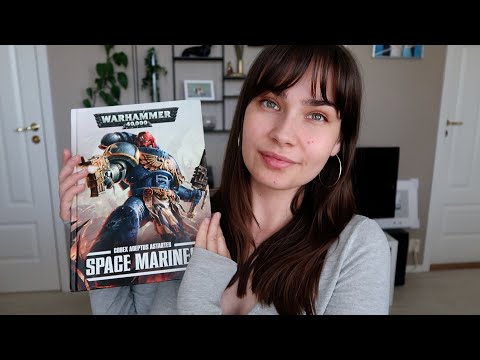 ASMR Warhammer 40K Space Marines Codex