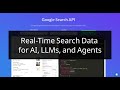 Web Search API for AI Agents, LLMs, and Your Apps - SerpApi