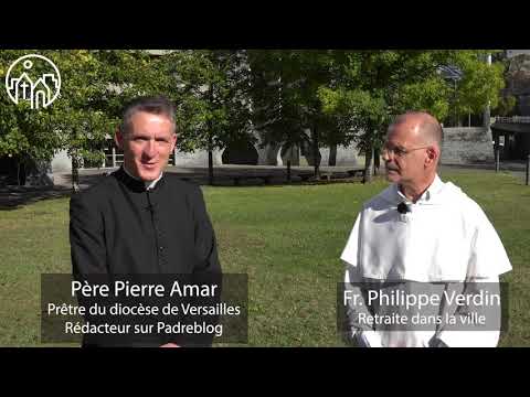 Fr. Philippe Verdin avec le père Amar