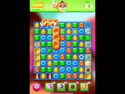 Candy Crush Jelly Saga Level 735 || #candy #candycrush #candycrushsaga #candycrushjellysaga #video