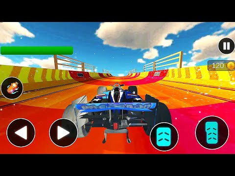 Formula Car Stunts 3D Extreme GT Racing 2020 - Impossible Crazy Car Stunt - Android GamePlay #2