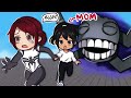 I Forced My MOM To Play ROBLOX HORROR Games