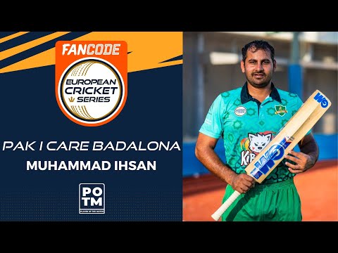POTM: M.Ihsan - Match 47 - HIS vs PIC | Highlights | FanCode ECS Spain, Barcelona 2022 | ECS22.721