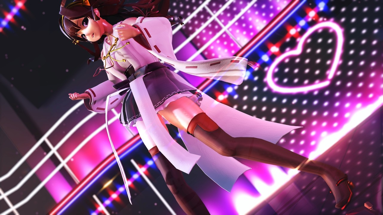 【MMD艦これ・ぱんつ注意】金剛さんで バブルの素敵なフルコース 【4K】