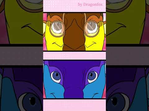 #shorts Kiss like this. "Wings of Fire" (Animation meme)