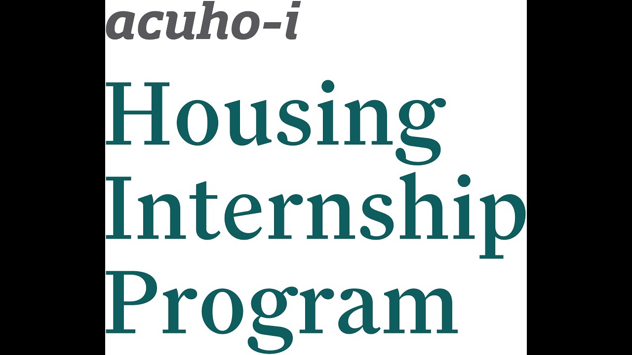2024 ACUHO-I Housing Internship Program - Intern Orientation