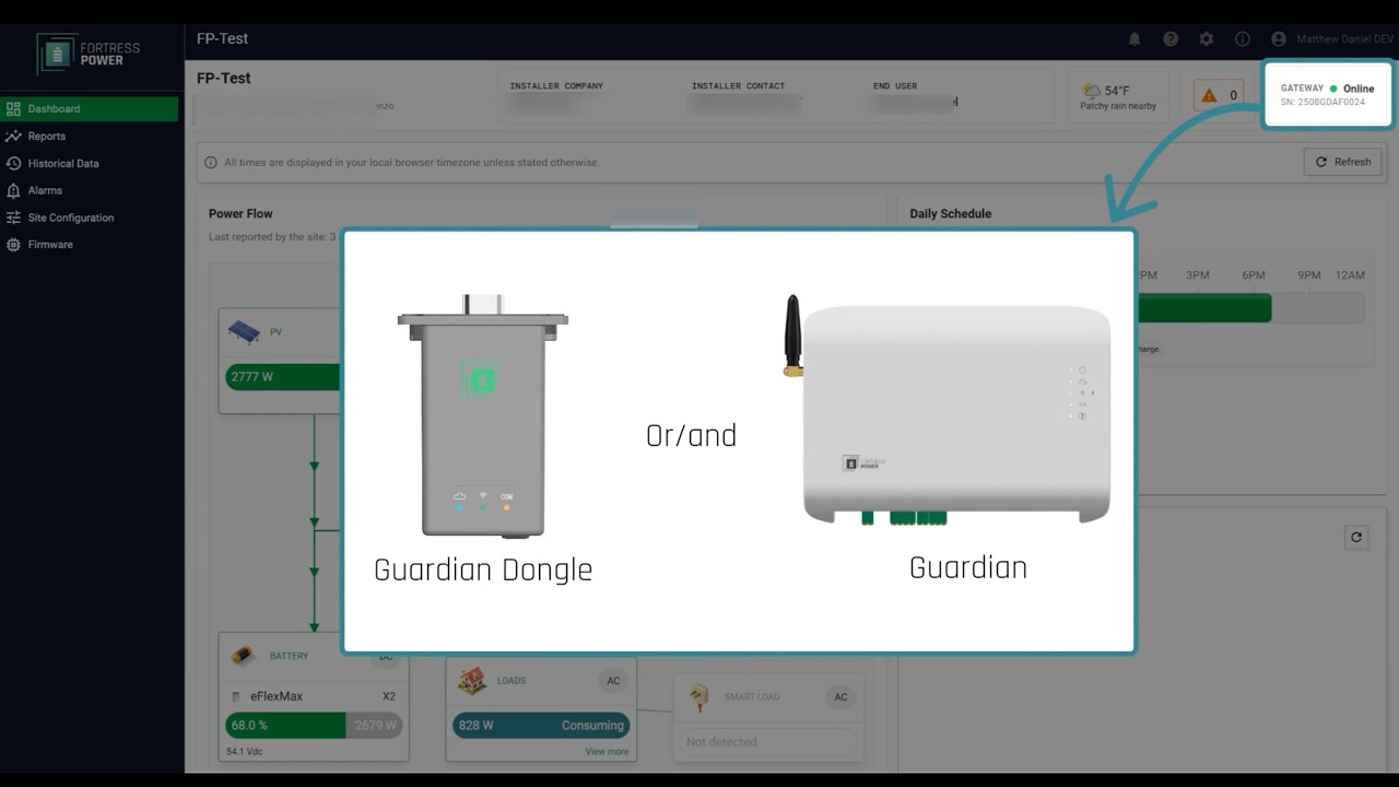 Exploring the Fortress Power Monitoring Dashboard for Residential & Commercial Applications