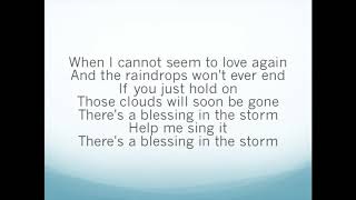 Blessing in the storm - Kirk Franklin (Karaoke)