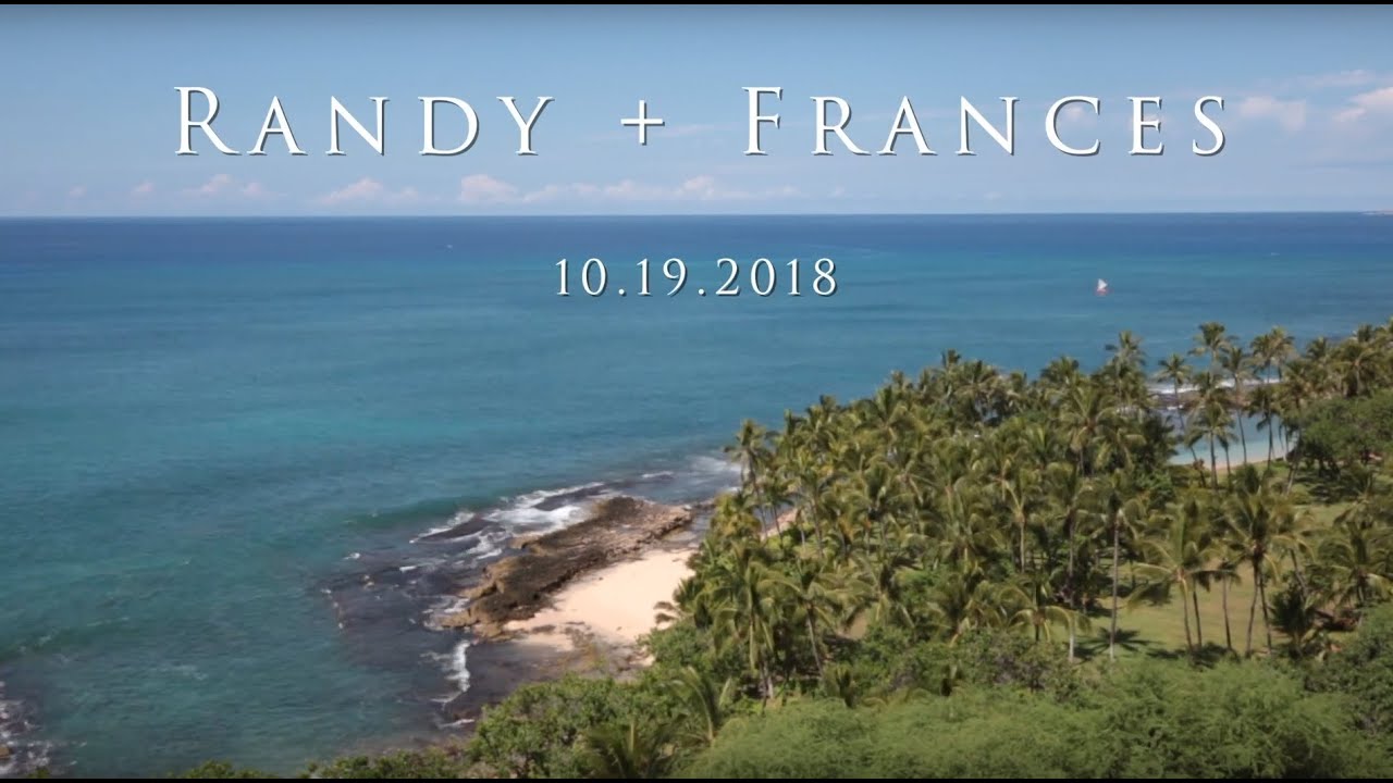 Wedding film at Four Seasons Resort Oahu at Ko Olina