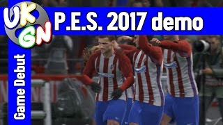 PES 2017 [Xbox One] Demo gameplay