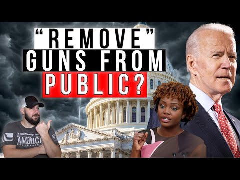 White House: Biden want's to "remove" guns from population? The true motivations always bubble out.. Thumbnail