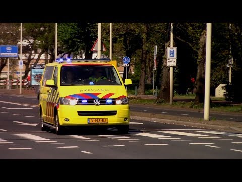 A1 HAP Arts 15-713 met spoed naar een melding in Den Haag