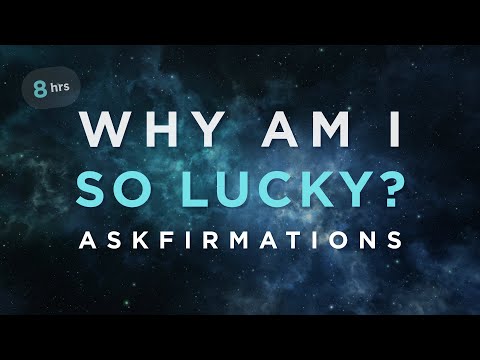 Why am I so lucky? Abundance Askfirmation / Affirmations Meditation. Delta waves