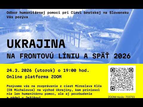 Zachráň život na frontovej línii!