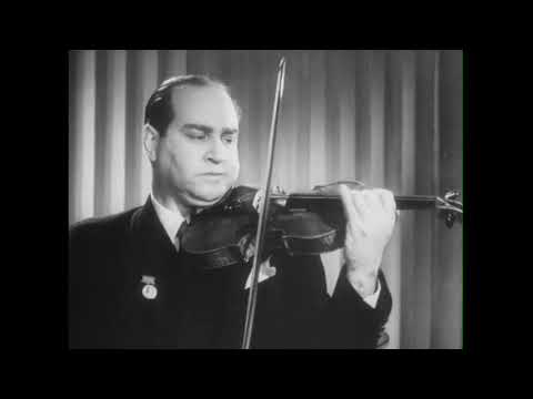 David Oistrakh - Slavonic Dance In E Minor (1955)