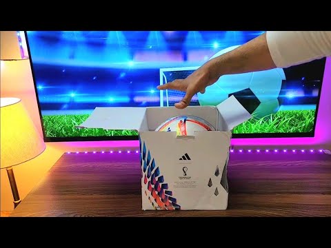 My New Football 😍 (FIFA WORLD CUP 2022 QATAR) AL RIHLA FOOTBALL