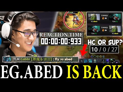 EG.ABED IS BACK !!  - REACTED IN LESS THAN 1 SECOND!!