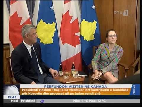 PËRFUNDON VIZITËN NË KANADA