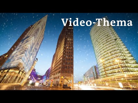 Deutsch lernen mit Videos | Berlins Potsdamer Platz früher und heute | mit deutschen Untertiteln