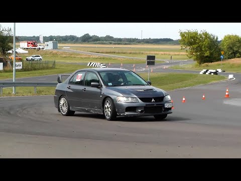 Piotr Brzoskowski, Mitsubishi Lancer Evo IX - IX Power Stage Bednary - 02.09.2018