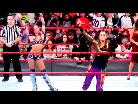 Bayley PERFECT entrance with Tye Dillinger theme song