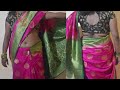 How To Wear Saree For Wedding