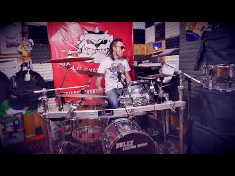 Acrylic Bass drum 18"x14" Sound Test by Bully Custom Drums