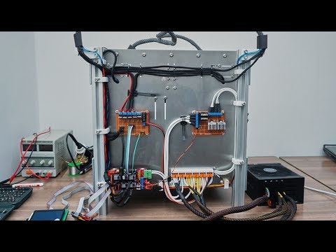 (Re-)Building a 3D Printer - Part 3: Cables and Electronics