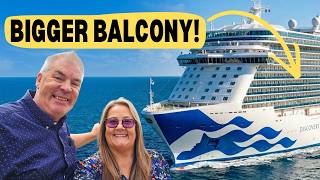Discovery Princess : DON'T Book a Balcony Cabin Until You See This! (EXTRA SPACE!)
