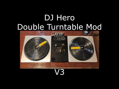 How I Made the DJ Hero Turntable Mod part 3 (DJHV3)