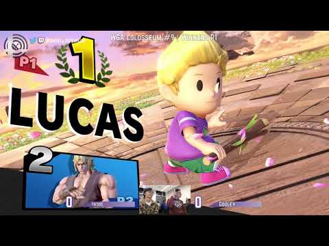Yayzors (Lucas) vs. Gooley (Ken) - WGA Colosseum #9 - Winners R1