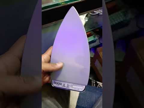 Ei 2802 dry iron with stainless steel soleplate