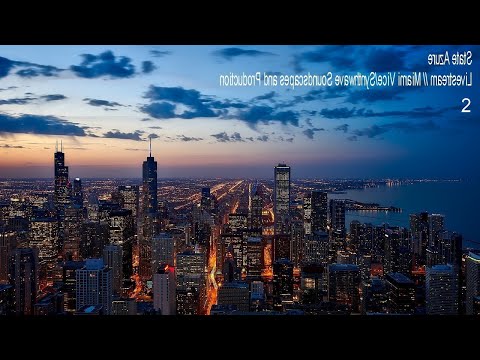 State Azure: Miami Vice Synthwave Soundscape. Side 2