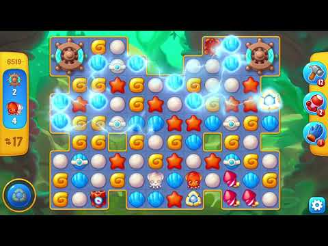 [FISHDOM Walkthrough] Level 6519 (Qua màn - Fishdom)